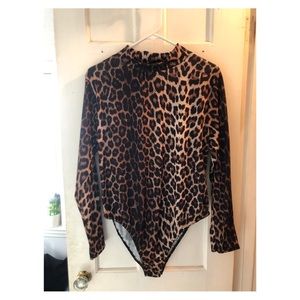Leopard bodysuit